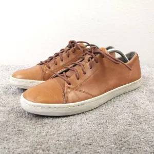 Cole Haan Trafton Mens Size 10 Shoes Brown Leather Sneakers Lace Up C22687