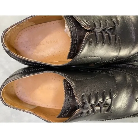 Cole Haan Williams $140 Men's Wingtip Brogue Dress Shoes Size 10 Leather C22270