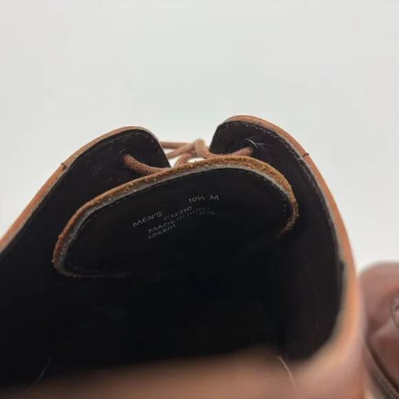 Cole Haan Wingtip Oxford Shoes Mens Size 10.5 Leather Brown Modern Classics