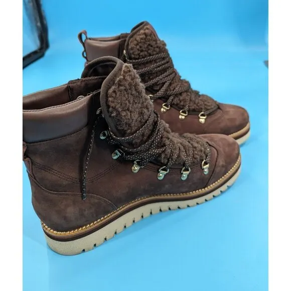 Cole Haan Women's Lodge Zerogrand NEW Lug‎ Hiker Boots $220 MSRP SIZE 10