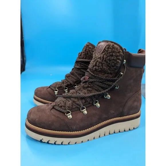 Cole Haan Women's Lodge Zerogrand NEW Lug‎ Hiker Boots $220 MSRP SIZE 10