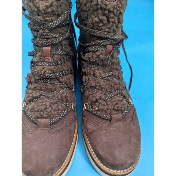 Cole Haan Women's Lodge Zerogrand NEW Lug‎ Hiker Boots $220 MSRP SIZE 10