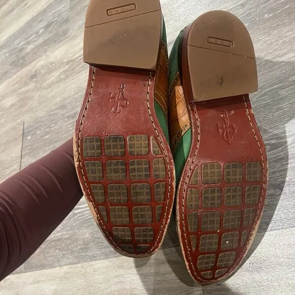 Cole Haan X Nike Vintage Dress Shoes Loafers Green Size 11
