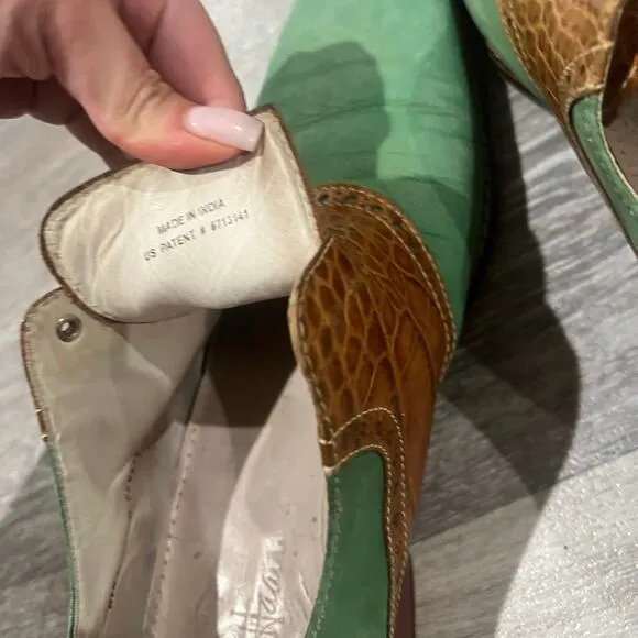 Cole Haan X Nike Vintage Dress Shoes Loafers Green Size 11