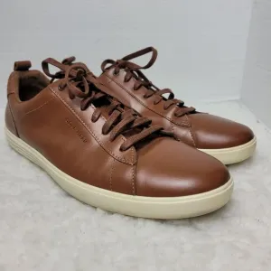 Cole Haan Grand   Crosscourt Men's Size 10.5 Brown Leather Sneakers Shoes