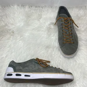 Columbia Vulc N Vent Camp 4 Grey Suede Casual Shoes Sz 10