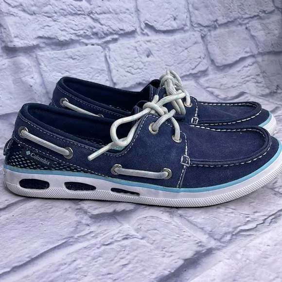 Columbia Women's Blue Boat Shoes - Loafers &amp; slip-ons | Color: Blue | Size: 7
