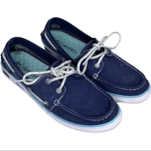Columbia Women's Blue Boat Shoes - Loafers &amp; slip-ons | Color: Blue | Size: 7