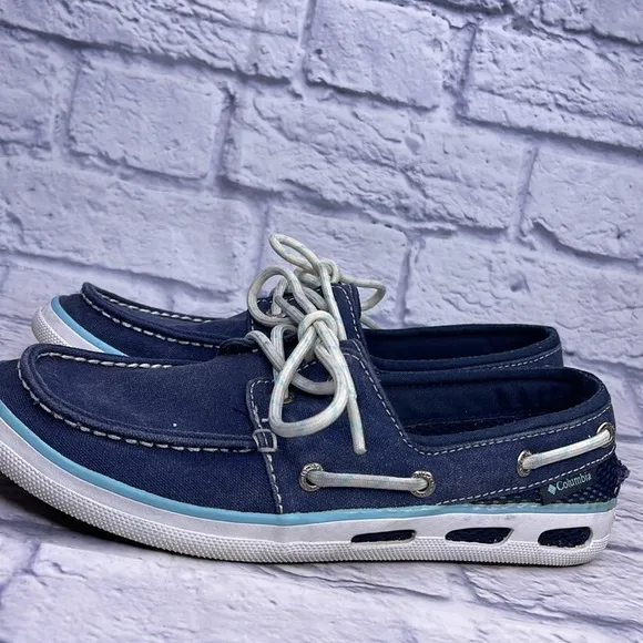 Columbia Women's Blue Boat Shoes - Loafers &amp; slip-ons | Color: Blue | Size: 7