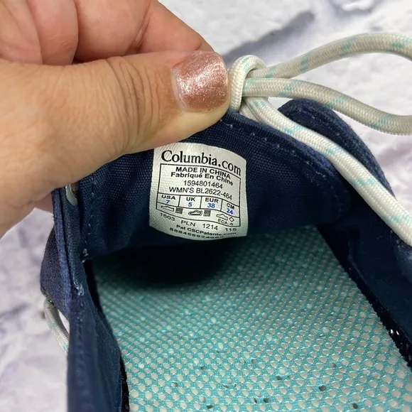 Columbia Women's Blue Boat Shoes - Loafers &amp; slip-ons | Color: Blue | Size: 7
