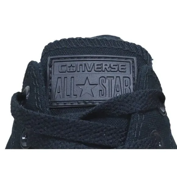 Converse All Black CHUCK TAYLOR All Star Low OX Canvas Shoes Mens 9 New In Box