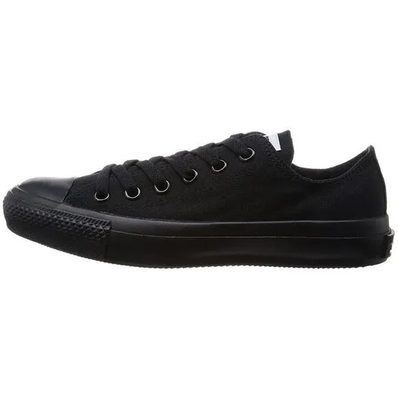 Converse All Black CHUCK TAYLOR All Star Low OX Canvas Shoes Mens 9 New In Box