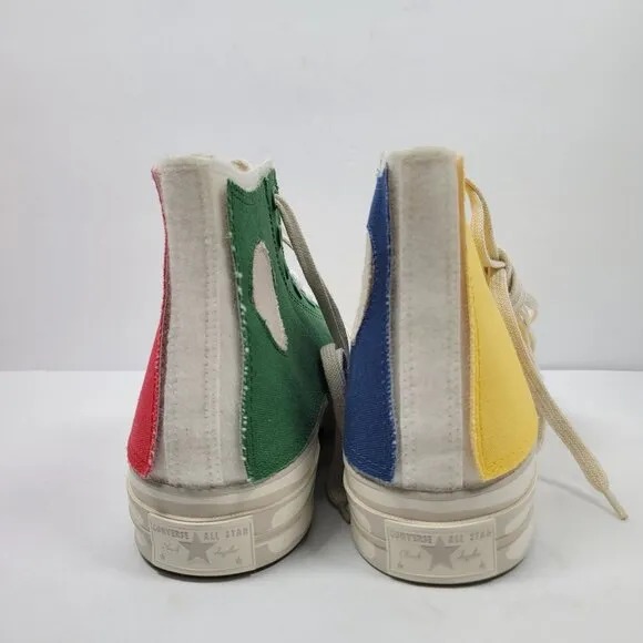 Converse Chuck 70 Hi Multi-Color Canvas Sneakers US Size Men's 11 Women's 13 NWB