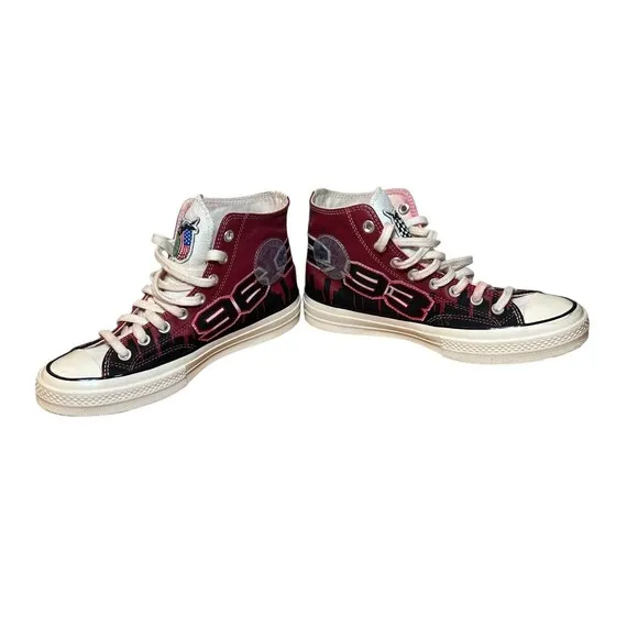 Converse Chuck 70 High x Chinatown Market Bulls Championship Shoe Mens 7 Women 9