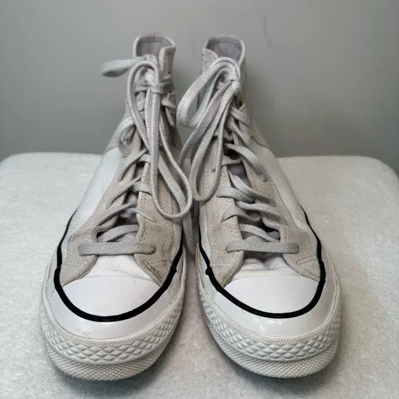 Converse Chuck 70 unisex High White Mouse Shoes Casual Suede Canvas Men 6 Wo 8