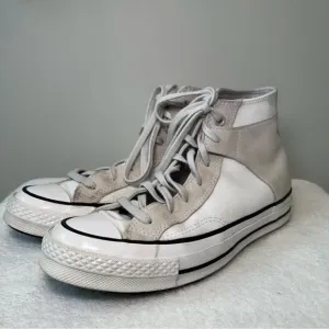 Converse Chuck 70 unisex High White Mouse Shoes Casual Suede Canvas Men 6 Wo 8