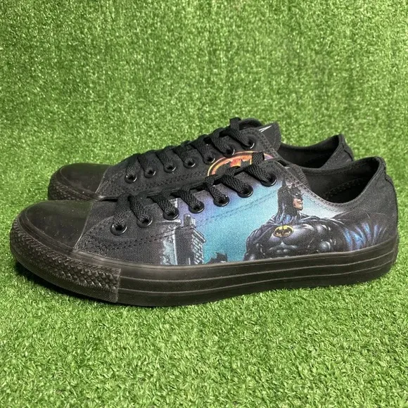 Converse Chuck Taylor All Star Batman Canvas Low Top Sneakers Shoes Mens Size 9