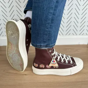 ⭐Converse Chuck Taylor Lift Platform Crafted Evolution 6 Women's Shoes A08174C