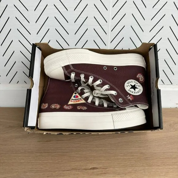 ⭐Converse Chuck Taylor Lift Platform Crafted Evolution 6 Women's Shoes A08174C