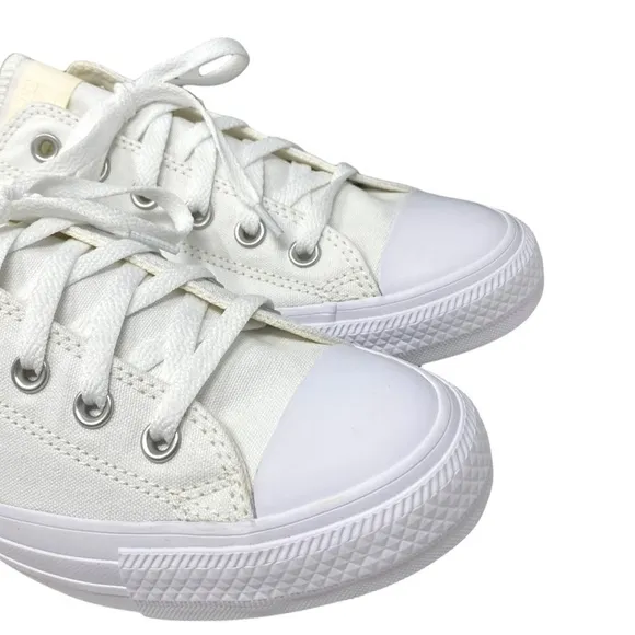 Converse Chuck Taylor Low Top Shoes Skate Canvas White Women's Casual A02175C-WW