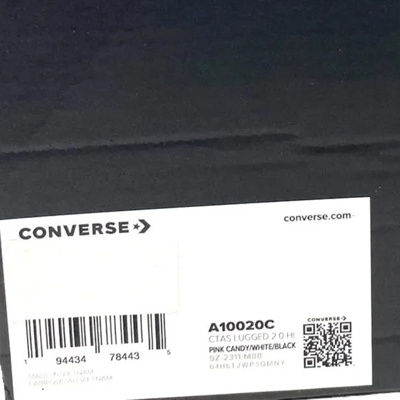 Converse Chuck Taylor Lugged 2.0 Shoes Pink Candy High Top Canvas Women A10020C