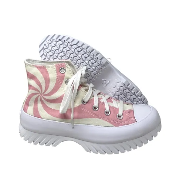 Converse Chuck Taylor Lugged 2.0 Shoes Pink Candy High Top Canvas Women A10020C