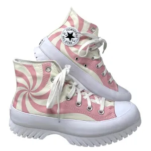 Converse Chuck Taylor Lugged 2.0 Shoes Pink Candy High Top Canvas Women A10020C