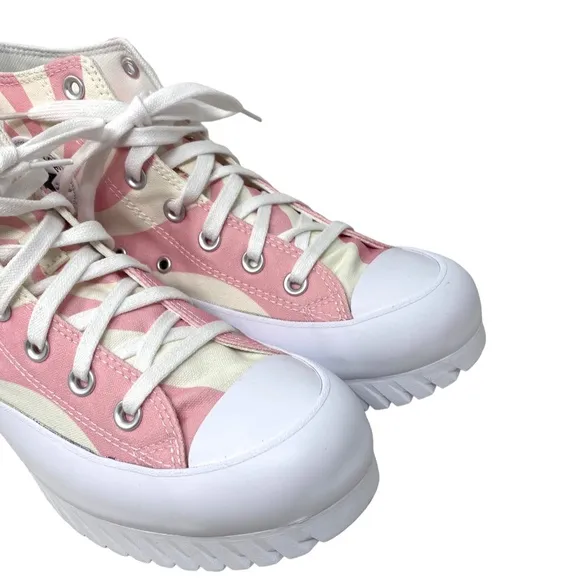 Converse Chuck Taylor Lugged 2.0 Shoes Pink Candy High Top Canvas Women A10020C
