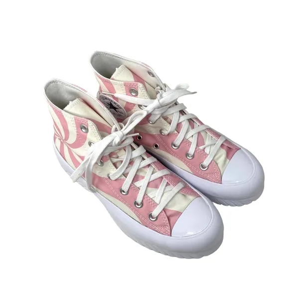 Converse Chuck Taylor Lugged 2.0 Shoes Pink Candy High Top Canvas Women A10020C