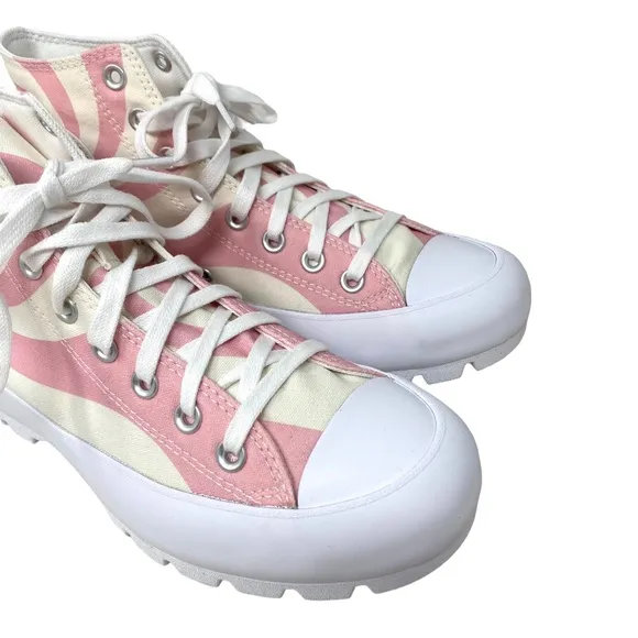Converse Chuck Taylor Lugged Shoes Skate Women Casual Pink Candy Canvas A10016C