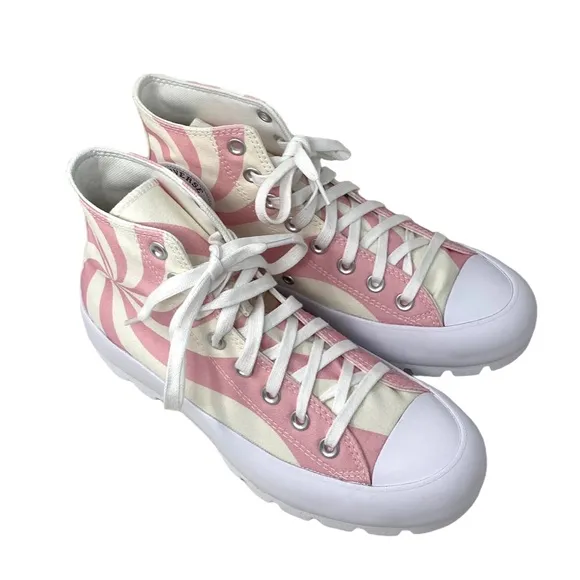 Converse Chuck Taylor Lugged Shoes Skate Women Casual Pink Candy Canvas A10016C