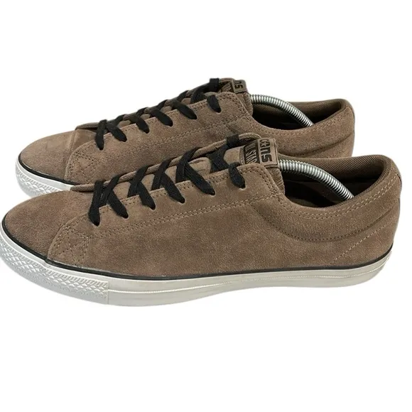 Converse Cons All Star Suede Skateboard Sneakers SZ 11 Brown Suede