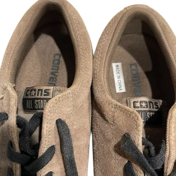 Converse Cons All Star Suede Skateboard Sneakers SZ 11 Brown Suede