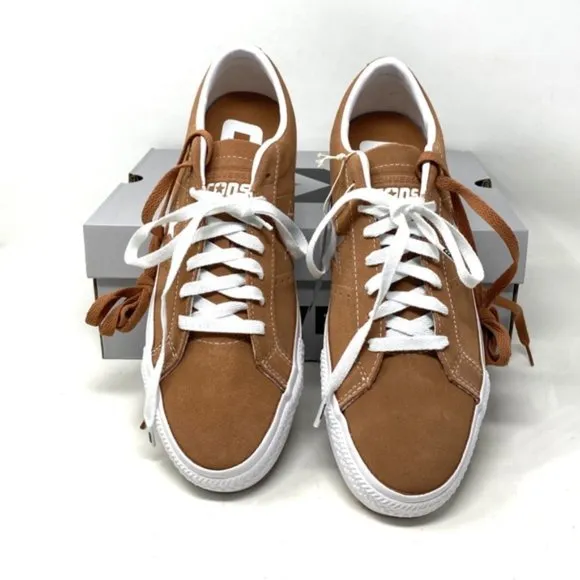 Converse Cons One Star Pro Ox Shoes Men Size Sneakers Suede Mineral Clay A03291C