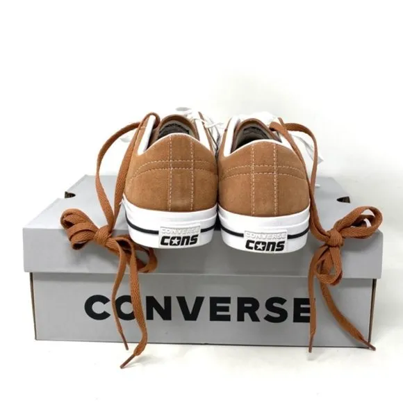 Converse Cons One Star Pro Ox Shoes Men Size Sneakers Suede Mineral Clay A03291C