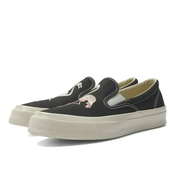 Converse CTAS Deck Star 67 Slip On Flamingo Black Mens Casual Shoes 160488C