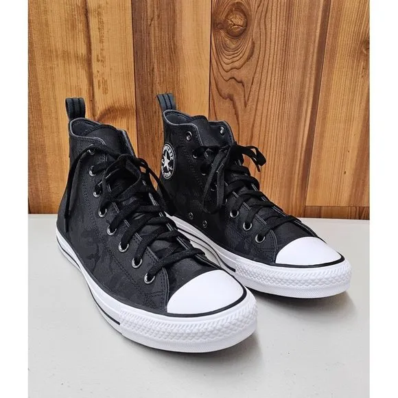 Converse CTAS TecTuff Hi Black Dark Men's Shoes Size 11.5