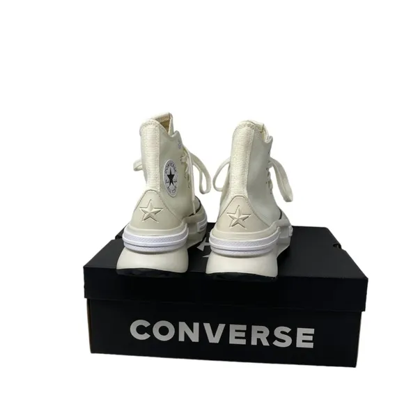 Converse Run Star Legacy CX Platform Shoes Canvas White Sneakers Women A00868C
