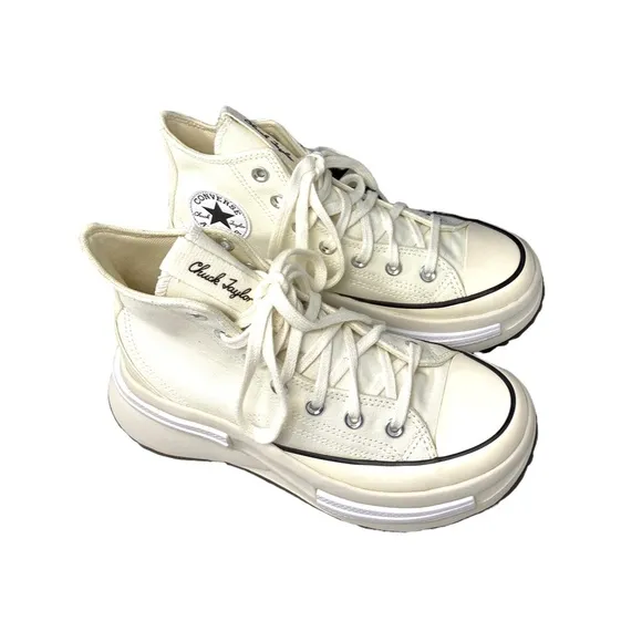 Converse Run Star Legacy CX Platform Shoes Canvas White Sneakers Women A00868C