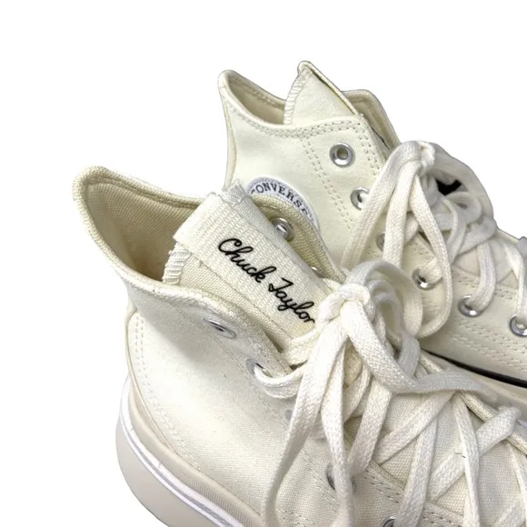 Converse Run Star Legacy CX Platform Shoes Canvas White Sneakers Women A00868C