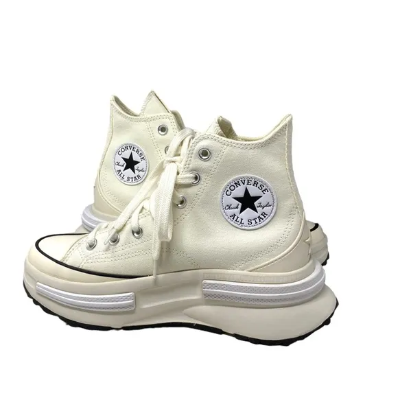Converse Run Star Legacy CX Platform Shoes Canvas White Sneakers Women A00868C