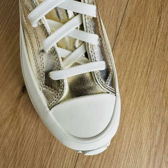 🤩Converse Sz 5.5 Men's Shoes Run Star Hike Hi Platform Western Gold A10333C🤩
