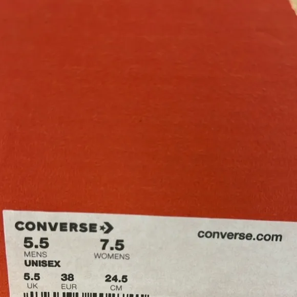 Converse Women's Pink Floral Sneakers
