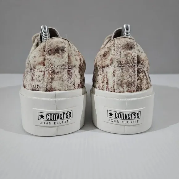 Converse X John Elliot Skid Grip Ox Sneaker Brown White 8