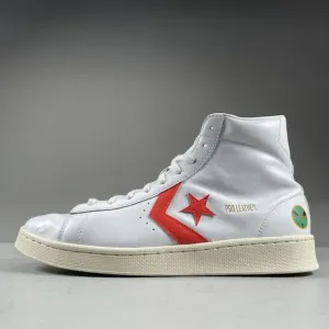 Converse x Roswell Rayguns Men’s Size 10 Pro Leather HI White Orange Sneaker EUC