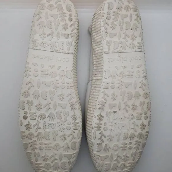 Cool Planet by Steve Madden Women Sneakers Lace Up Shoes White 9.5