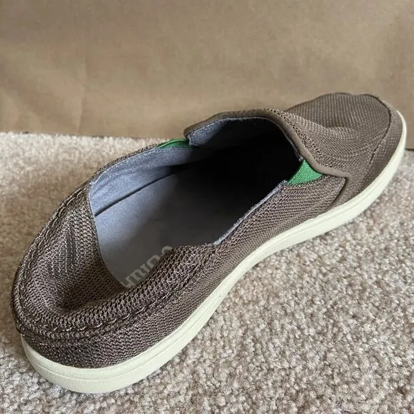 COPY - OluKai Nohea Mesh Slip On Shoe l Mustang/Lime Green Size 8.5