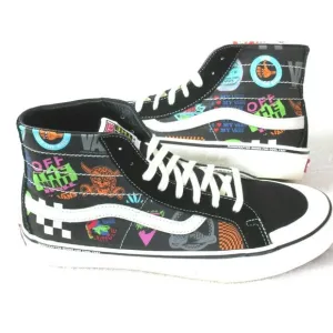 COPY - Vans Mens Sk8-Hi 138 Decon V66 Logo Canvas Classic Skate shoes Size 9.5 …