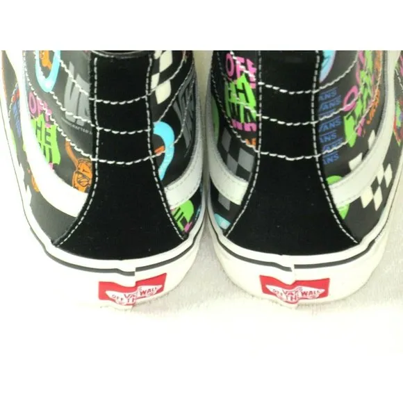 COPY - Vans Mens Sk8-Hi 138 Decon V66 Logo Canvas Classic Skate shoes Size 9.5 …