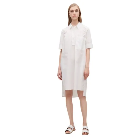 COS Voluminous Poplin Shirt Dress Size Small NWOT